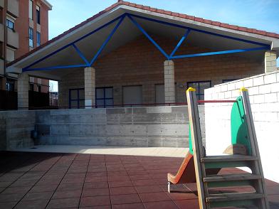 Fachada del edificio de Educación Infantil